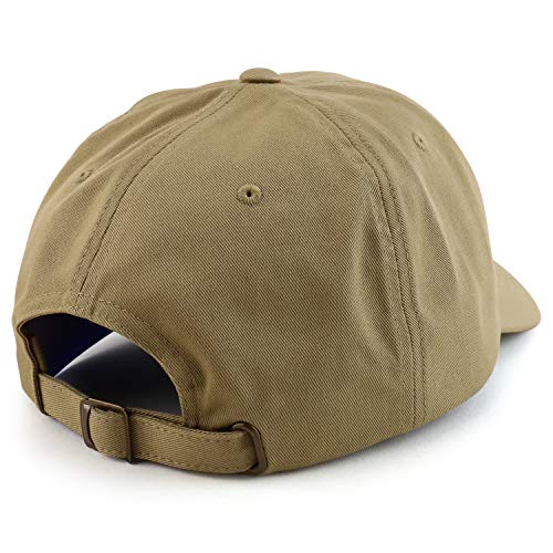 Trendy Apparel Shop XXL Texas State Outline Embroidered Unstructured Cotton Cap