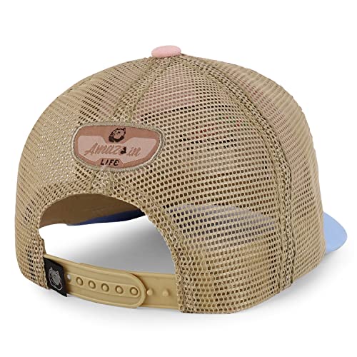 Trendy Apparel Shop Square Sweet Deserts Embroidered Trucker Baseball Cap