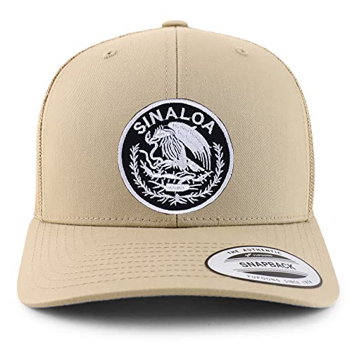 Trendy Apparel Shop Sinaloa Mexico Patch 6 Panel Trucker Mesh Cap