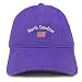 Trendy Apparel Shop North Carolina USA Flag Low Profile Soft Cotton Baseball Cap