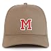 Trendy Apparel Shop Letter M Varsity Font 5 Panel Structured Baseball Cap