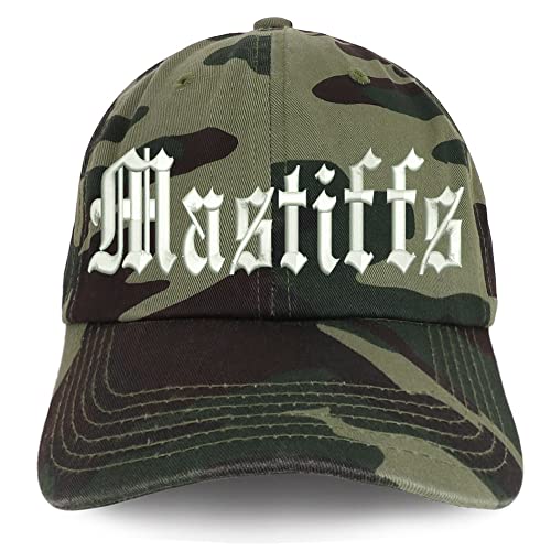 Trendy Apparel Shop Old English Mastiffs Low Profile Soft Cotton Baseball Cap