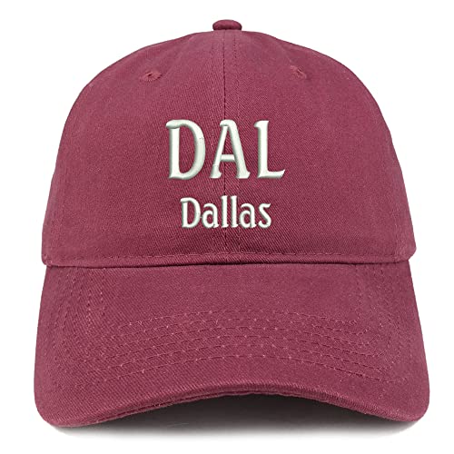 Trendy Apparel Shop DAL Dallas Low Profile Soft Cotton Baseball Cap