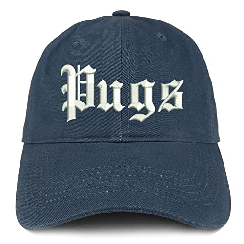Trendy Apparel Shop Old English Pugs Low Profile Soft Cotton Baseball Cap
