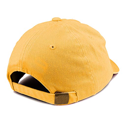 Trendy Apparel Shop Number 8 Patch Pigment Dyed Washed Baseball Cap