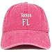 Trendy Apparel Shop Tampa FL Embroidered Pigment Dyed Washed Baseball Cap