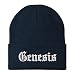 Trendy Apparel Shop Genesis Old English Embroidered Long Cuff Beanie