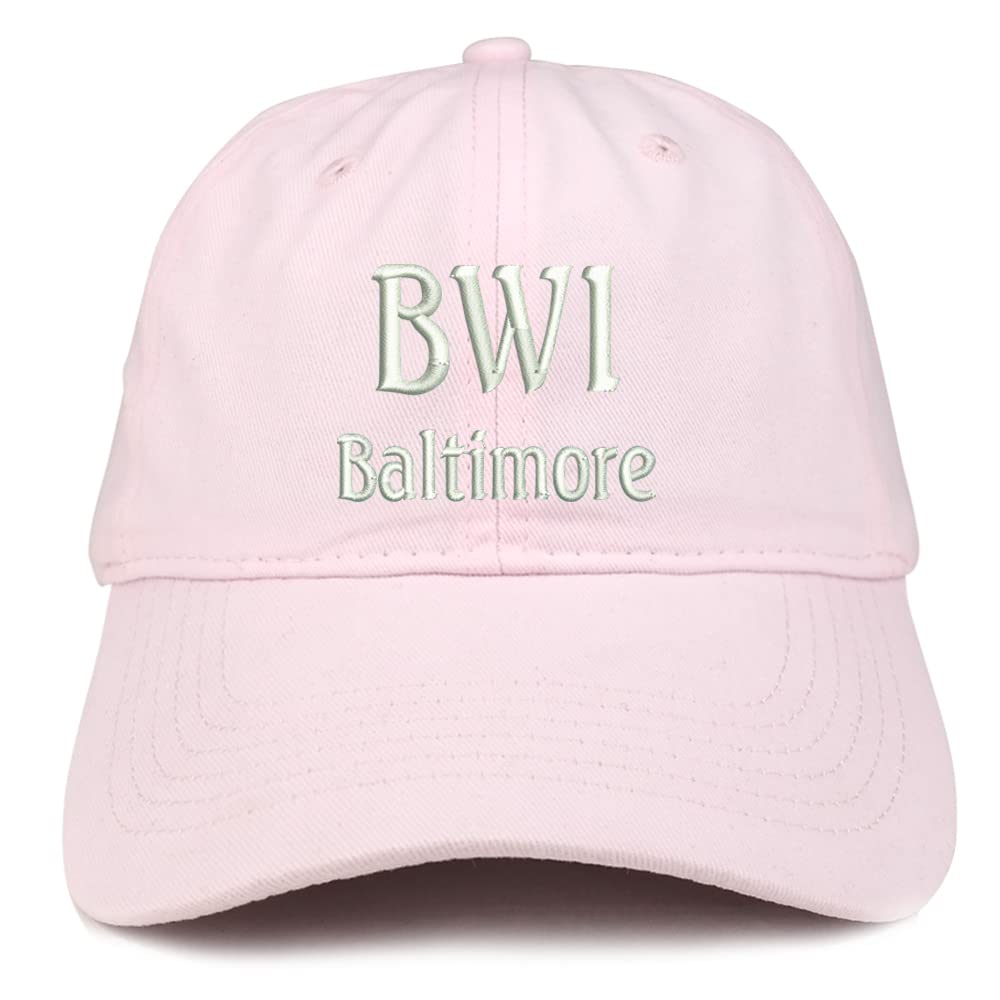 Trendy Apparel Shop BWI Baltimore Low Profile Soft Cotton Baseball Cap