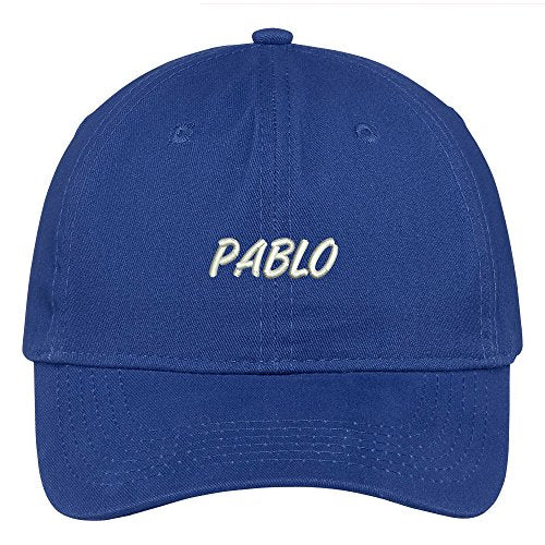 Trendy Apparel Shop Pablo Embroidered Adjustable Cotton Cap