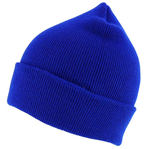 Trendy Apparel Shop Made in USA Winter Cuff Folded Long Beanie