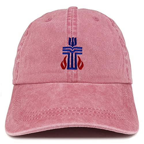 Trendy Apparel Shop Presbyterian Church Embroidered Pigment Dyed Washed Baseball Cap