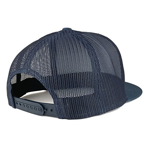Trendy Apparel Shop Collegiate Number 45 Patch 5 Panel Flatbill Baseball Cap