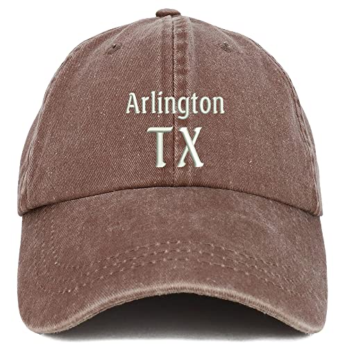 Trendy Apparel Shop Arlington TX Embroidered Pigment Dyed Washed Baseball Cap