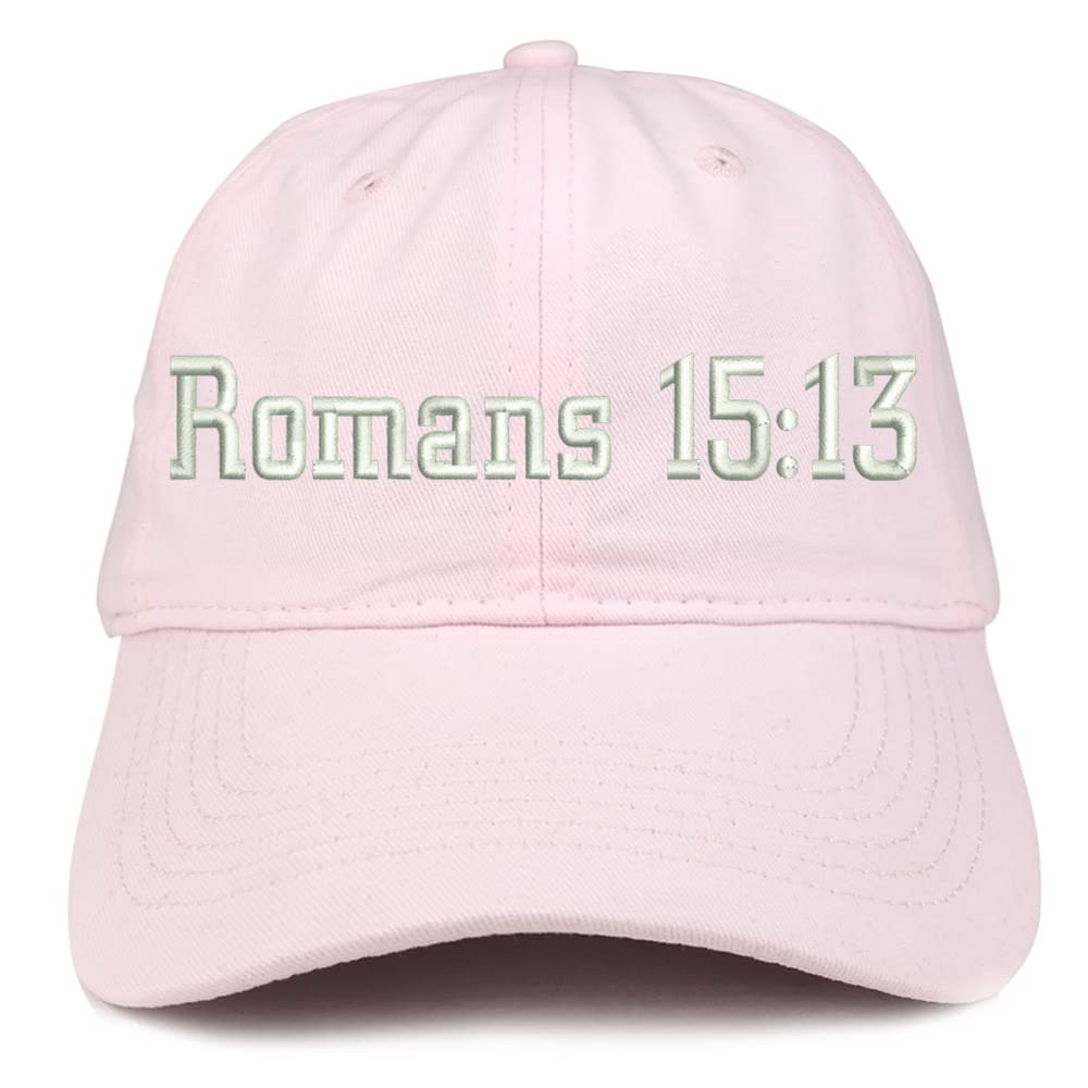 Trendy Apparel Shop Romans 15:13 Low Profile Soft Cotton Baseball Cap