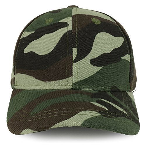 Trendy Apparel Shop Plain Youth Size Kid's Adjustable Structured Baseball Cap
