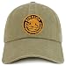 Trendy Apparel Shop Sinaloa Mexico Gold Embroidered Patch Pigment Dyed Washed Baseball Cap