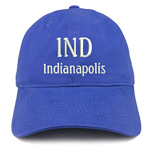 Trendy Apparel Shop IND Indianapolis Low Profile Soft Cotton Baseball Cap