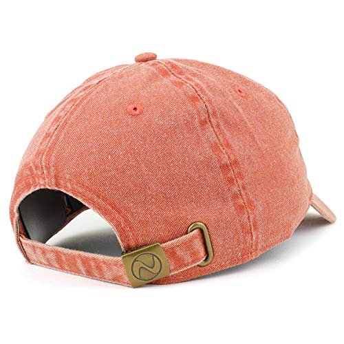 Trendy Apparel Shop Boo Patch Pigment Dyed Washed Baseball Cap
