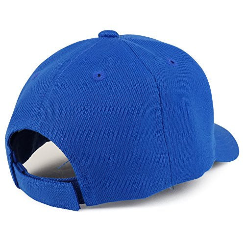 Trendy Apparel Shop Plain Youth Size Kid's Adjustable Structured Baseball Cap