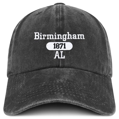 Trendy Apparel Shop Birmingham Est.1871 Embroidered Pigment Dyed Cotton Baseball Cap