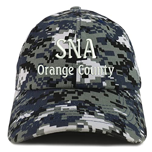 Trendy Apparel Shop SNA Orange County Low Profile Soft Cotton Baseball Cap