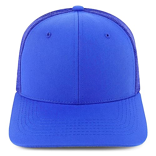 Trendy Apparel Shop Structured High Profile 6 Panel Mesh Trucker Baseball Cap