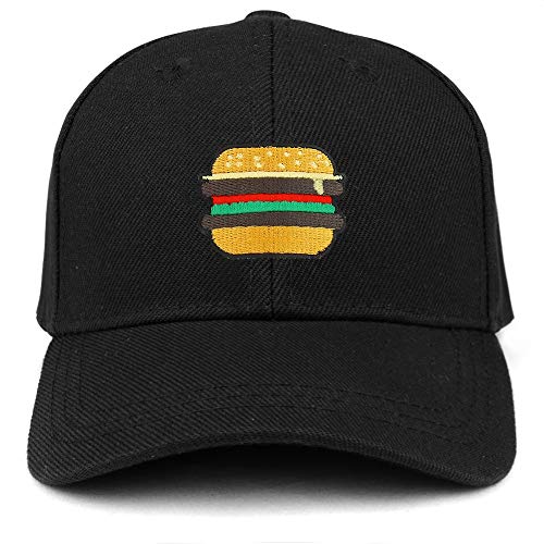 Trendy Apparel Shop Burger Patch Structured Infant Baseball Cap