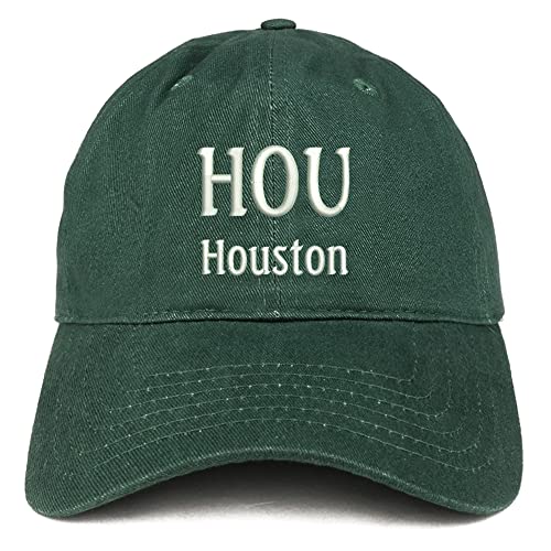 Trendy Apparel Shop HOU Houston Low Profile Soft Cotton Baseball Cap