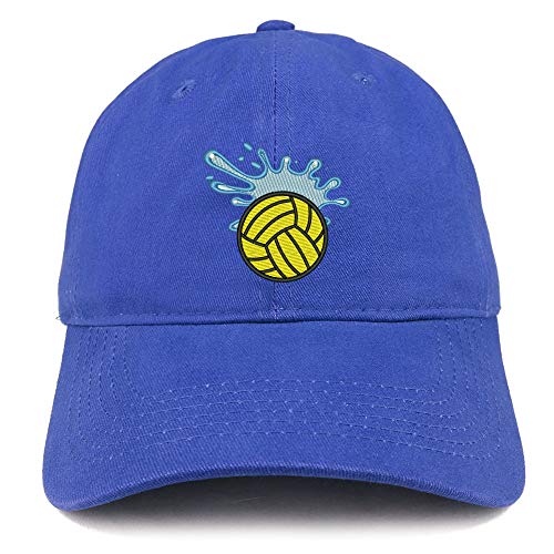 Trendy Apparel Shop Water Polo Splash Soft Crown 100% Brushed Cotton Cap