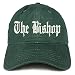 Trendy Apparel Shop The Bishop Old English Low Profile Soft Cotton Baseball Cap