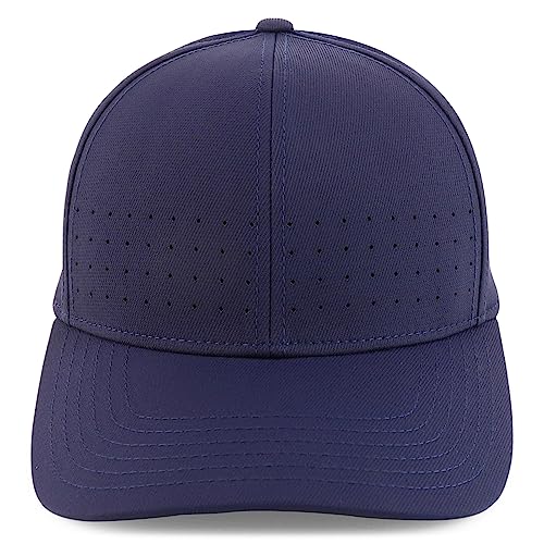 Trendy Apparel Shop Oversize XXL Classic Structured 6 Panel Curved Bill Stretchy Fitted Ball Cap