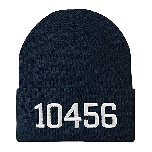 Trendy Apparel Shop 10456 Bronx NY Old English Embroidered Long Cuff Beanie
