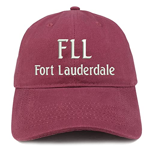 Trendy Apparel Shop FLL Fort Lauderdale Low Profile Soft Cotton Baseball Cap