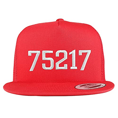 Trendy Apparel Shop 75217 Dallas TX Old English 5 Panel Flatbill Trucker Cap