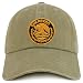 Trendy Apparel Shop Guerrero Mexico Gold Embroidered Patch Pigment Dyed Washed Baseball Cap