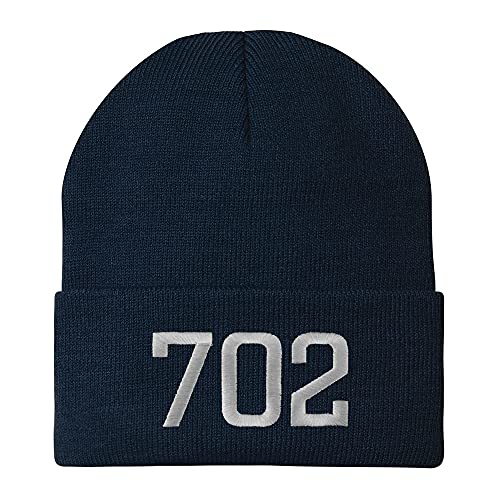 Trendy Apparel Shop Las Vegas 702 Old English Embroidered Long Cuff Beanie