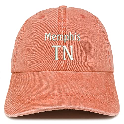 Trendy Apparel Shop Memphis TN Embroidered Pigment Dyed Washed Baseball Cap