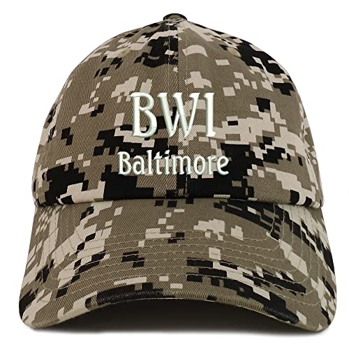 Trendy Apparel Shop BWI Baltimore Low Profile Soft Cotton Baseball Cap
