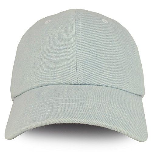 Trendy Apparel Shop Plain Unstructured Relaxed Style Dad Hat