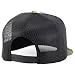 Trendy Apparel Shop 5 Panel Structured Trucker Cap with Mexico Flag Design Undervisor