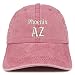 Trendy Apparel Shop Phoenix AZ Embroidered Pigment Dyed Washed Baseball Cap