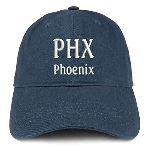 Trendy Apparel Shop PHX Pheonix Low Profile Soft Cotton Baseball Cap