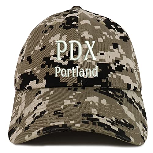 Trendy Apparel Shop PDX Portland Low Profile Soft Cotton Baseball Cap