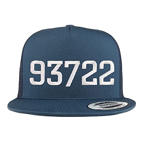 Trendy Apparel Shop 93722 Fresno CA Old English 5 Panel Flatbill Trucker Cap