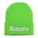 Trendy Apparel Shop Genesis Old English Embroidered Long Cuff Beanie