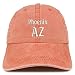 Trendy Apparel Shop Phoenix AZ Embroidered Pigment Dyed Washed Baseball Cap