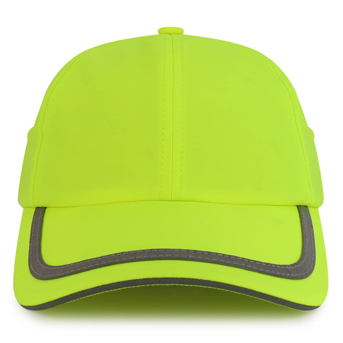 Trendy Apparel Shop Reflective Stripes High Enhanced Visibility Unstructured Safety Cap