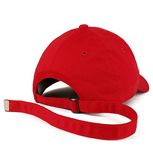 Trendy Apparel Shop Long Tail Strap Unstructured Adjustable Dad Hat