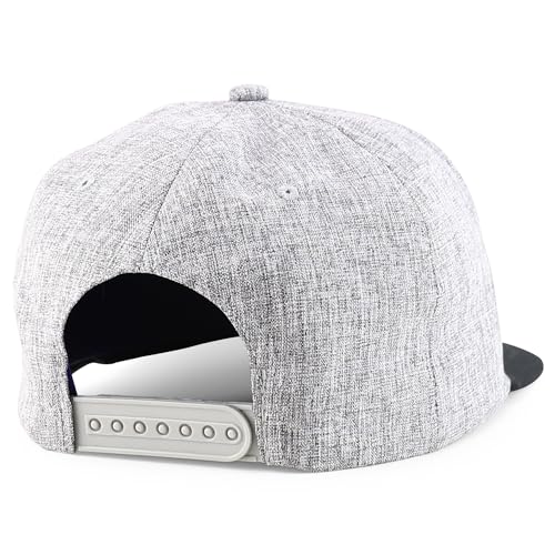 Trendy Apparel Shop Mexico Eagle Embroidered Flatbill Snapback Cap