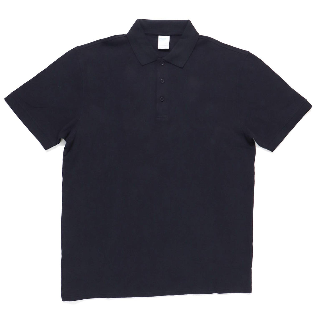 Trendy Apparel Shop Blank Combed Ring Spun Cotton Collared Polo Shirt